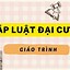 Giáo Trình Pháp Luật Về Xuất Nhập Khẩu Qua Biên Giới Việt Nam